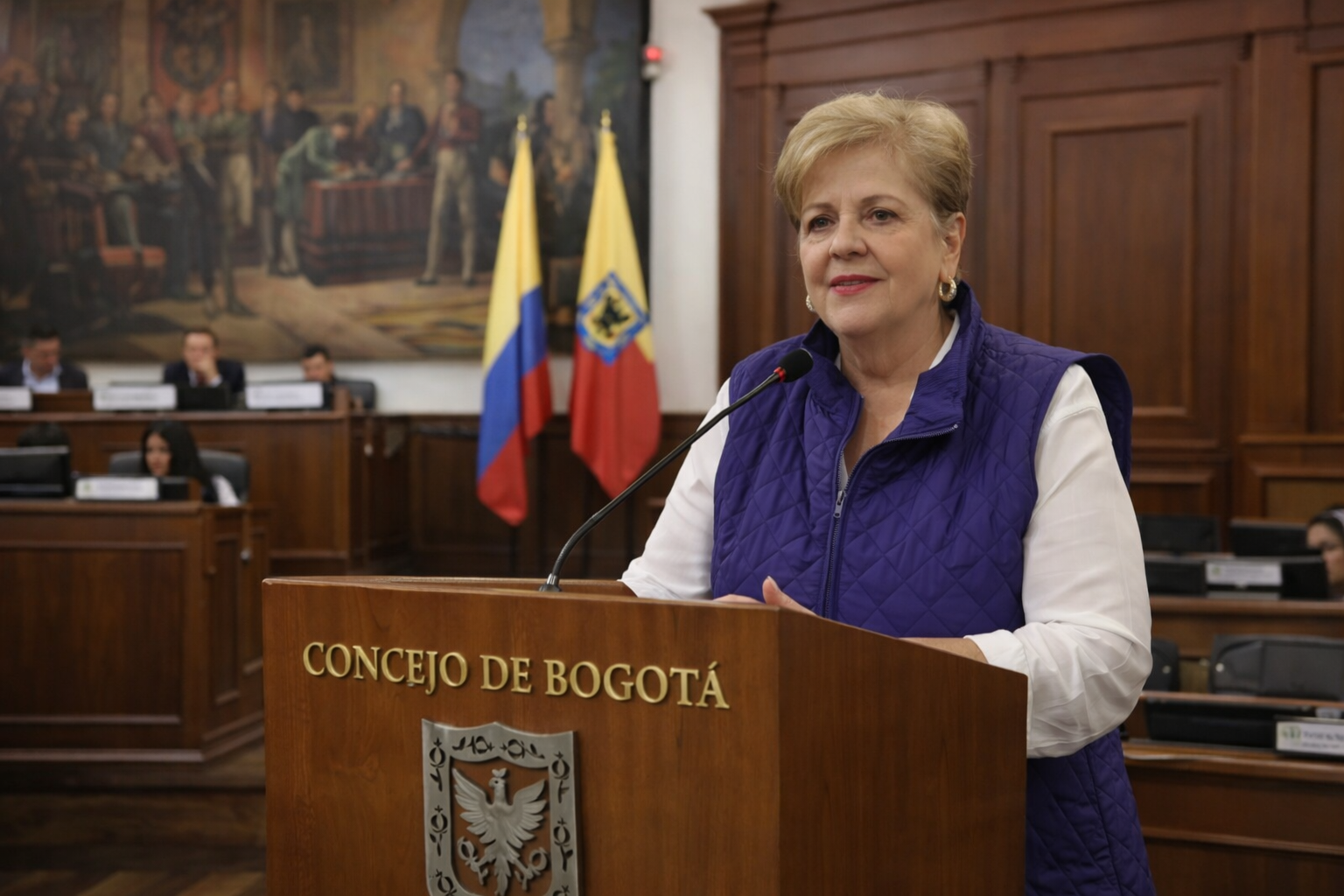 María Victoria Vargas, Concejal de Bogotá